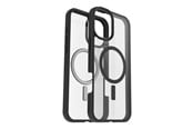 Mobiel - Covers & Cases - OtterBox React MagSafe Apple iPhone 16 Plus Black Crystal - clear/black - ProPack - 77-96236