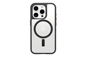 Mobiel - Covers & Cases - OtterBox React MagSafe Apple iPhone 16 Pro Black Crystal - clear/black - ProPack - 77-96252