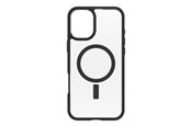 Mobiel - Covers & Cases - OtterBox React MagSafe Apple iPhone 16 Plus Black Crystal - clear/black - 77-96235