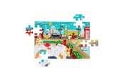 Puzzels - Bigjigs Wooden London City Floor Puzzle 48pcs. Vloer - 37038