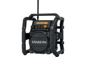 DAB & Wekkerradio - Sangean U5 DBT black Ultra Rugged Digital Tuning Receiver - DAB/DAB+/FM - Black - A500413