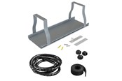Kabelgoot, Kabelhoes & Kabelbinders - D-LINE Desk Cable Organiser Kit Grey - DCK