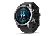 Smartwatch, Sporthorloge en Activity Tracker - Garmin fēnix E - stainless steel - sport watch with band - black - 16 GB - 010-03025-00