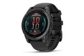 Smartwatch, Sporthorloge en Activity Tracker - Garmin fēnix E - slate grey steel - sport watch with band - black - 16 GB - 010-03025-01
