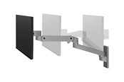 Monitorbevestiging - Ergotron LX Pro mounting kit - modular - for LCD display - dark grey - 45-683-293