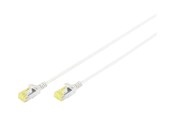 Netwerk - kabel - DIGITUS patch cable - 10 m - grey - Grijs - 10m - DK-1624-A-100S