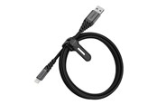 USB-kabel - OtterBox Premium Cable USB A-Lightning 1M - black - 78-52643