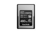 Geheugenkaart - SANDISK PRO-CINEMA CFexpress - 1800MB/s - 480GB - SDCFEA-480G-GN4NN