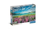 Puzzels - Clementoni Lupins at Lake Tekapo (1500) - 31731