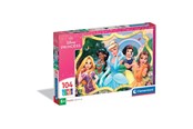 Puzzels - Clementoni Disney Princess Super Colour Puzzle (104) - 25058