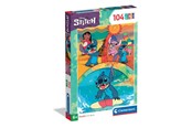 Puzzels - Clementoni Disney Stitch Super Colour Puzzle (104) - 25042