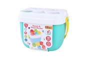 Speelgoed voor baby's - PLAY Shape Sorter Bucket with Shapes 12 pcs. - 2377
