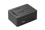 Harde schijf accessoires - Deltaco Two bay HDD/SSD Docking Station - K3082A