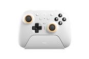 Gaming accessoires - 8BitDo Ultimate 2 Bluetooth - TMR - RGB - White - Nintendo Switch 1 & 2 - Wireless Controller - PC - RET00519