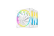 Case Fan - DeepCool FL12R White Triple-Pack - Case ventilator - 120mm - Wit met RGB-licht - 32 dBA - R-FL12R-WHAPN3-G