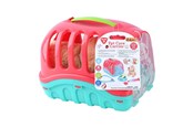 Speelgoed voor baby's - PLAY Animal Travel Cage with Cuddly Puppy 7pcs. - 2936