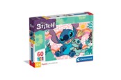 Puzzels - Clementoni Disney Stitch Super Colour Puzzle (60) - 26331