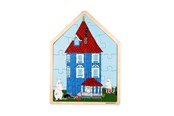 Speelgoed voor baby's - Barbo Toys Moomin - Framed Wooden Puzzle - House - 7288