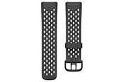 Smartwatch - Accessoires - Puro SPORT+ Silicone Replacement band for FitBit Charge 5 - FBC5WBSPORT1BLK