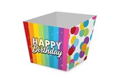 Speelgoed - Folat BV - Candy containers Happy Birthday 5 pcs. - 65824