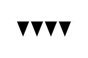 Speelgoed - Folat BV - Black Bunting 10mtr. - 22612