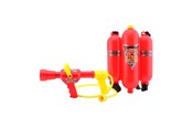 Spelen met water - Johntoy Fire Department Water Gun with Tank - 26949