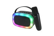 Muziek - STREETZ K100 Karaoke Speaker with Microphone - K100-BLK