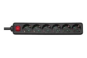 Voedingskabel (extern) - Deltaco GT-0660 Power Strip - 1.5 m - GT-0660