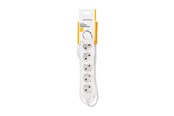 Voedingskabel (extern) - Deltaco GT-0600 Power Strip - 1.5 m - GT-0600
