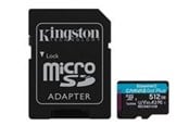 Geheugenkaart - Kingston Canvas Go! Plus microSD/SD - 200MB/s - 512GB - SDCG4/512GB