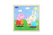 Speelgoed voor baby's - Barbo Toys Peppa Pig - Wooden Puzzle - Rebecca Rabbit - 9030
