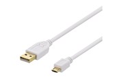 USB-kabel - Deltaco USB 2.0 Cable Type A (M) Type Micro B (M) - 1 m - MICRO-100