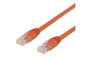 Netwerk - kabel - Deltaco LAN CAT 6 - UTP - Oranje - 20m - TP-620-OR