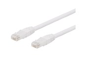 Netwerk - kabel - Deltaco patch cable - 10 m - white - Wit - 10m - TP-610VAU