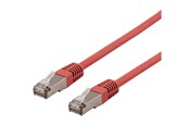 Netwerk - kabel - Deltaco STP-63RAU - patch cable - 3 m - red - Rood - 3m - STP-63RAU