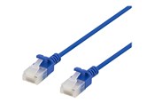 Netwerk - kabel - Deltaco patch cable - 50 cm - blue - Blauw - 0.5m - UUTP-1011