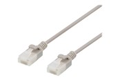 Netwerk - kabel - Deltaco patch cable - 1 m - grey - Grijs - 1meter - UUTP-1020