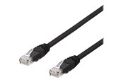 Netwerk - kabel - Deltaco TP-620SAU - patch cable - 20 m - black - Zwart - 20m - TP-620SAU