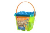 Buiten spelen - PLAY Beach Set Castle with Accessories 21pcs. - 5445