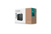 Voeding - DeepCool PL650D Voeding - 650 Watt - 120 mm - ATX 3.0 - 80 Plus 80 PLUS Bronze - R-PL650D-FC0B-EU-V2