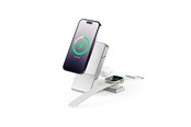 Mobiel - Adapters & Opladers - ALOGIC Matrix+ 3-in-1 Magnetic Charging Dock - MSPBDDAWCWH-G