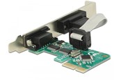Netwerk-adapter (netwerkkaart, printserver, enz.) - DeLOCK PCI Card > 2 x Serial RS-232 - 89918