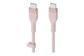 USB-kabel - Belkin BoostCharge - USB-C cable - 24 pin USB-C to 24 pin USB-C - 2 m - CAB009BT2MPK