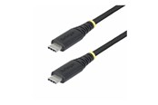 USB-kabel - StarTech.com 2m USB-C Charging Cable 240W Silicone Jacket w/Braid - USB-C cable - 24 pin USB-C to 24 pin USB-C - 2 m - S2CEPR2M-USB-CABLE