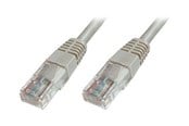Netwerk - kabel - DIGITUS Ecoline patch cable - 15 m - grey - Grijs - 15m - DK-1511-150