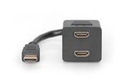 Beelscherm- en tv-kabel - DIGITUS HDMI Y-Splitter Cable - 0.2m - AK-330400-002-S