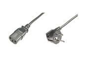 Voedingskabel (intern) - DIGITUS power cable - power IEC 60320 C13 to power CEE 7/7 - 2.5 m - AK-440100-025-S