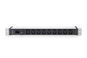 Voedingskabel (extern) - DIGITUS 9-Port - 1U - Aluminum PDU - DN-95429