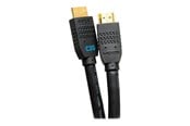 Beelscherm- en tv-kabel - C2G 35ft Ultra Flexible 4K Active HDMI Cable Gripping 4K 60Hz - In-Wall M/M - HDMI cable with Ethernet - 10.7 m - C2G10383