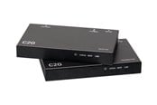 Repeater & zendontvanger - C2G HDMI HDBaseT over Cat5e Cat6 Cat6a Extender Kit - Transmitter to Box Receiver - 4K 60Hz - video/audio extender - HDMI - C2G30010